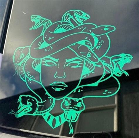 medusa decals for women.